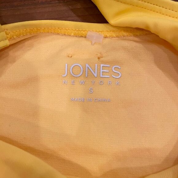 NEW Jones New York Tankini Yellow Two Piece Swimsuit Size S - Picture 5 of 12